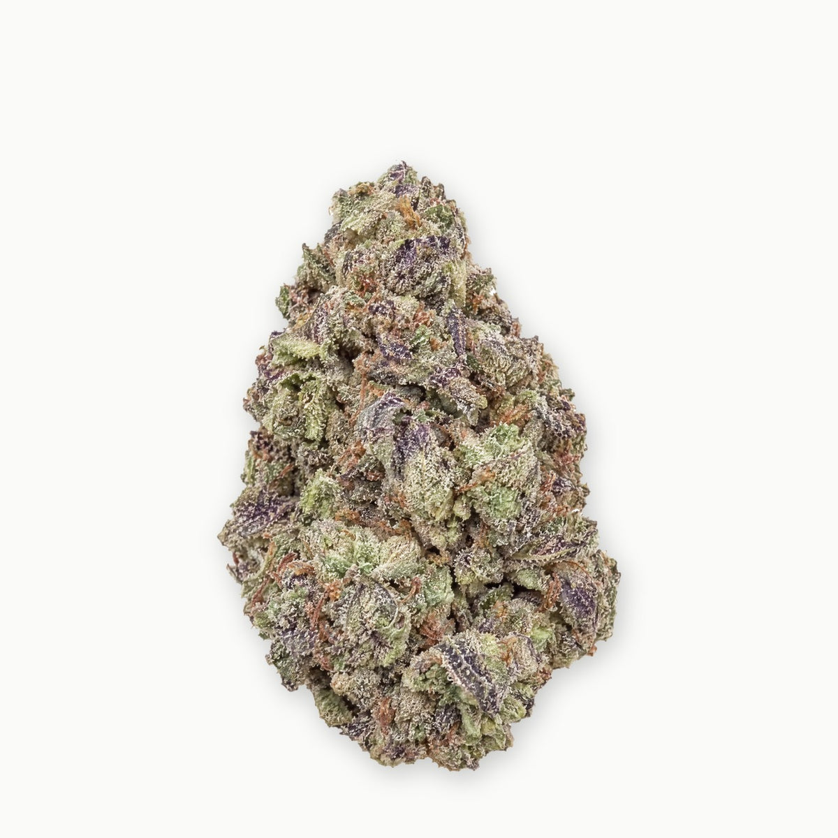 Blueberry Gumballz single nug on white, illustrative