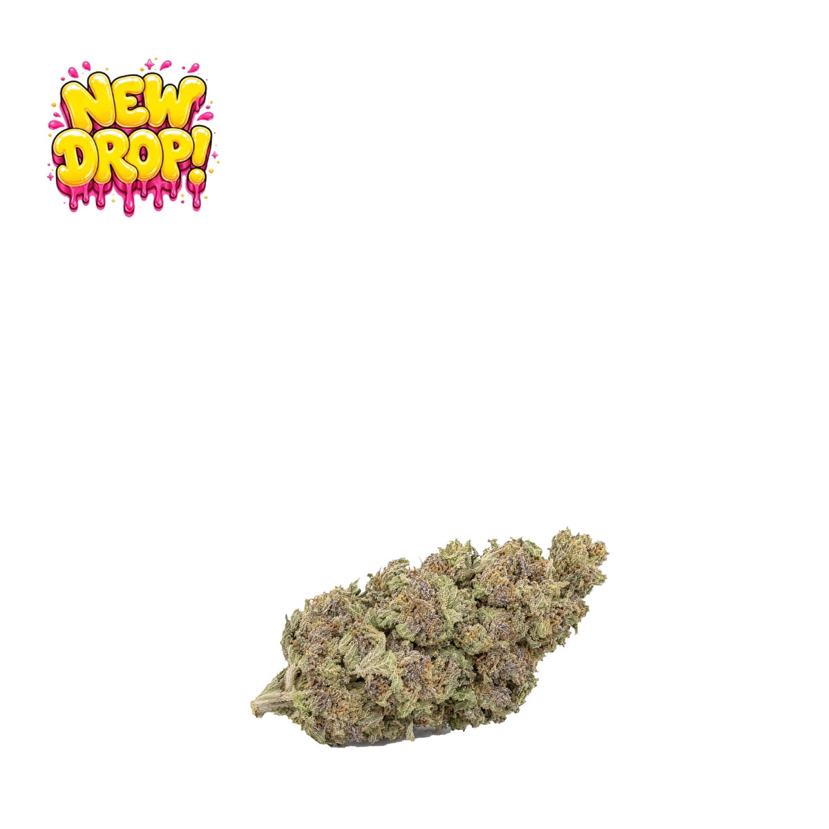 Lantz single nug with New Drop graphic, illustrative