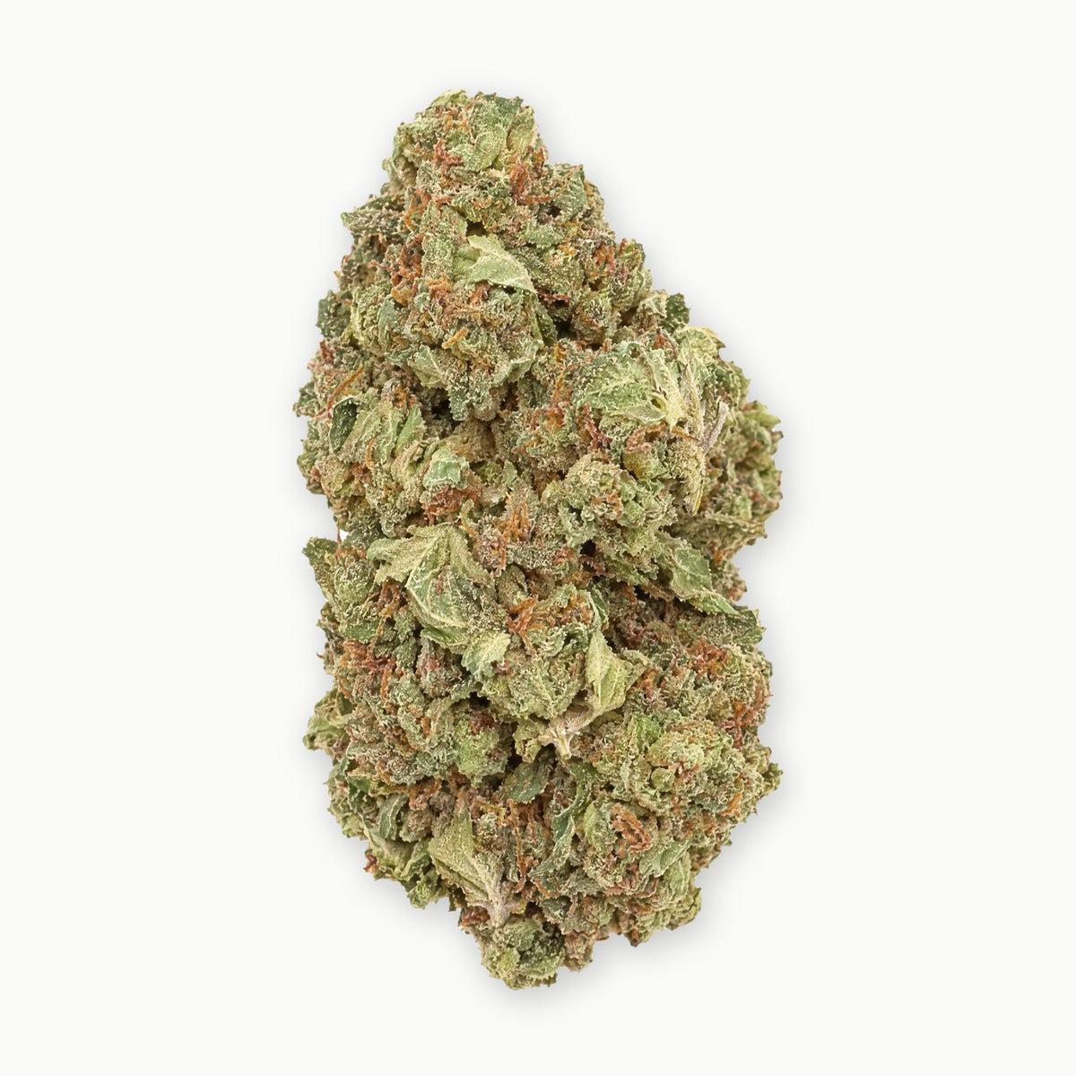 Oishii single nug on white, illustrative