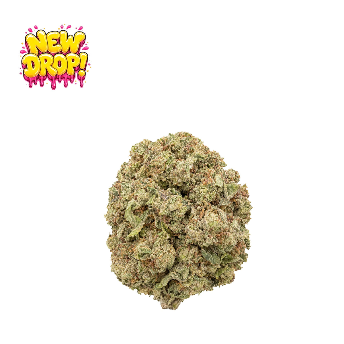Skywalker OG single nug with New Drop graphic, illustrative