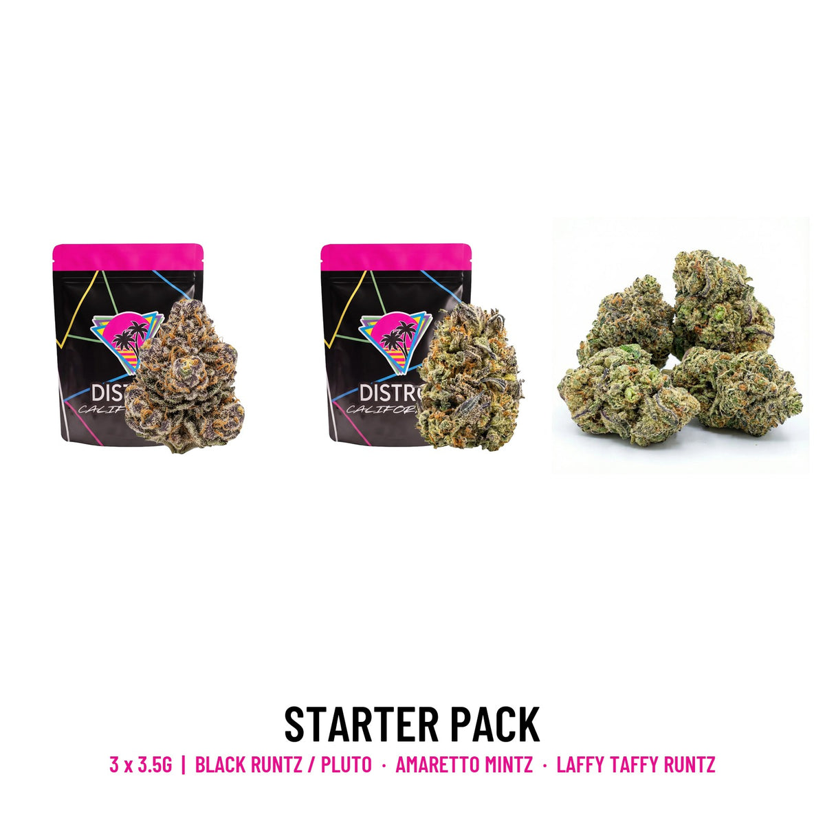 Starter Pack, three eighths